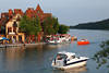 Nikolaiken See Promenade Schiff Boote in Wasserlandschaft Masurens 1302342 Foto Urlaubsidyll Reisebilder