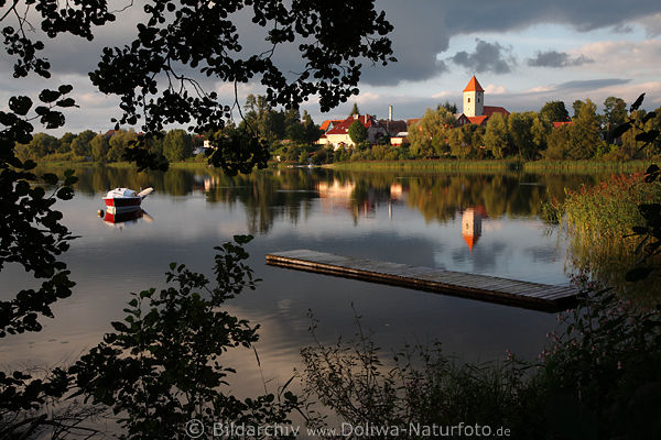 Suleyken am Schwentainen-See (swietajno) Masuren WasserLandschaft