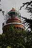 705966_ Leuchtturm Funkenhagen Nahfoto, Aussichtsturm Bild in Urlaubsort am Wanderweg der Leuchttürme