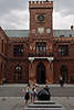 Kolberg historisches Rathaus Foto alte Burg in Stadtzentrum Architektur