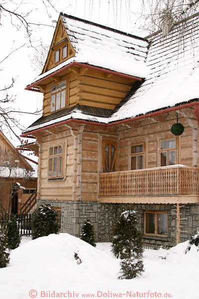 Podhale Holzhaus Architektur