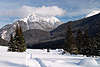 40746_Bergwiese Polana Chocholowska weisse Schneelandschaft Winterfoto im Nationalpark Hohe Tatra Bergtal