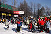 40853_Wintersport in Zakopane Foto: Skilifte Station am Berg Gubalówka Skifahrer Urlaub auf Schnee