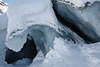 Eisgrotte Hhle-Eingang Winterbild Morteratsch-Gletscher Naturfoto