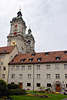600698_ Benediktinerkloster St. Gallen Kathedrale Doppelturm & Kloster Innenhof Foto