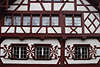 Riegelhaus Architektur Verzierungen Stein am Rhein Fachwerkhaus