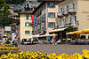 Ascona Hotels Hafenpromenade Lago Maggiore Cafs Albergo Battello Huser Bild