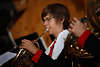1102557_ Kastelruther junge Musikerin Porträt, Mädchen in Musikkapelle Konzertfoto Instrument spielen
