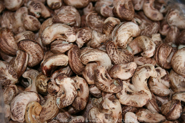 Cashew Nsse Haufen Schalenfrchte Nussmenge
