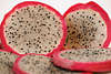 800389_ Pitahaya rotweisse Ringe Tellerfood Fotografie, Dragon-fruits photo