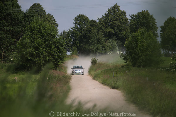 Auto-Rally-Polen Naturpiste WRC Sportrennen auf Landstrecke