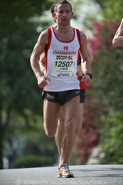 Marathonfoto Lars Vels Dnemark-Lufer Sportbild aus Hamburg
