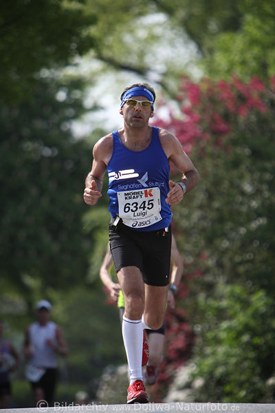 De Franceschi Luigi Marathonlauf in Hamburger Alsterallee