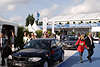 Derby Sponsor BMW-Wagen auf Arena Horner Rennbahn