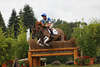 001497_Riva, Umberto Italiens Reiter Sportfotos auf Milady de la loge dynamischer Pferdsprung