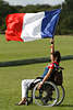 809423_ Viva France ! Anfeuerung am Spielrand sollte Frankreich ins Finale beihelfen