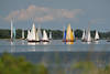 1401191_Yachtboote Segeln Bild auf Schlei Seetafel Wasser Landschaft Classic Week Regatta