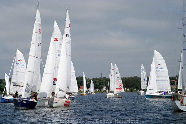 Skipper Boote, Segelsport Skippi 650 in Lwentinsee, Masuren Seenplatte