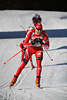 816184_ Biathlon Foto: Simmen Matthias im Skaterstil Laufbild auf Schi Weltcup Biathlonloipe