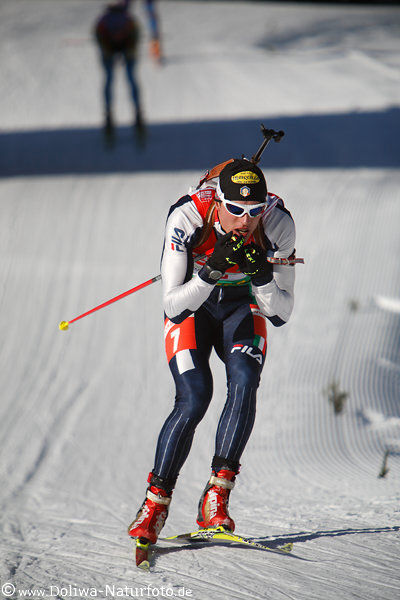 Christian Martinelli Italiener Skilufer Biathlete