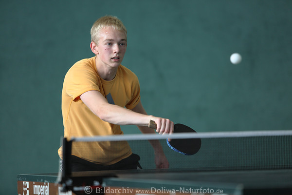 Ottens Bjrn Rckhand am Ball