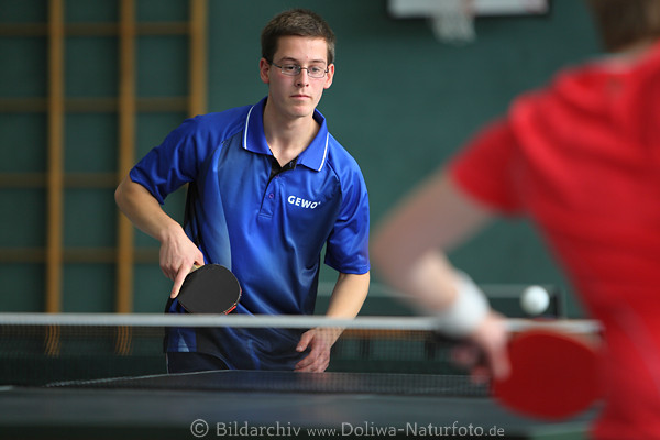 Christian Brose, Tischtennis Einzel Jungen Vice-Kreismeister, Spieler Vfl Luhetal Sportbilder