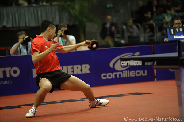 Chinese Xu Xin Penholder Spielstil