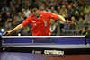 Wang Hao Photos China Pingpongstar Tischtennis Sportbilder Aktion-Portrait am Ball