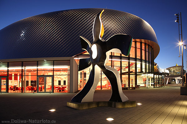 Hamburg Stage Theater an der Elbe Musical-Haus Nachtlichter im Hafen