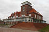 Strandhalle am Weserdeich Nordsee-Restaurant mit Frischfisch Caf Terrasse Foto