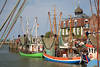 Neuharlingersiel Krabbenkutter Port am Nordsee Wattenmeer Reise Bilder