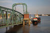 Nassauhafen Wilhelmshaven Nassaubrücke Foto Jadebusen Port Nordseeküste Reise Bilder