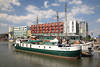 Fischereihafen Bremerhaven Bilder Hafenrundfahrtschiffe in Wasser der Nordsee