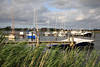 Arnis Schleiufer Schilf Boote Abendstimmung Foto Ostseefjord Wasserlandschaft Bild