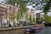 Herengracht Foto Schiffsreise in Amsterdam WasserLandschaft Frühling