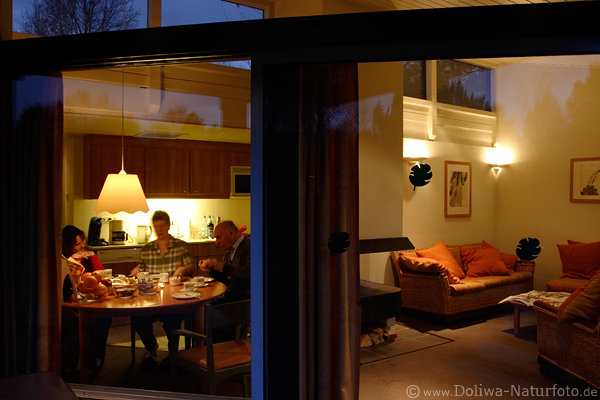 De-Eemhof Urlauber Familie Kche Wohn-Appartement Bungalow Aussenblick