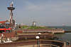 Vlissingen Kste Windmhle Deich Landschaft Meerufer Schiff Seeblick