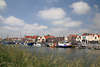 Zierikzee Hafen Schilfufer Landschaft Boote Huser am Wasserkanal