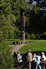 607773_ Didysis Denkmal Besucher Foto auf Trakai Insel Reisebild Urlaub in Litauen Traku Karaimu sala photo