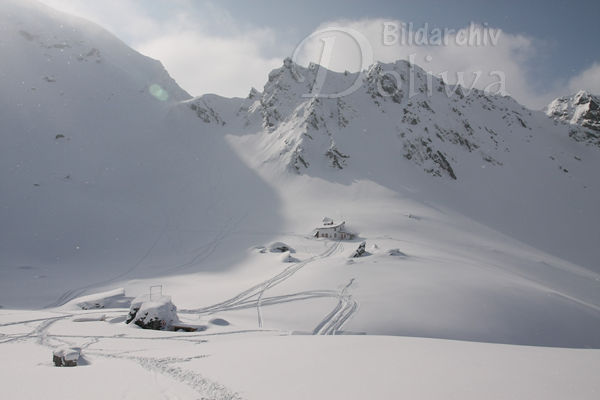 Fogarascher Berge Winterlandschaft Huschen in Schnee Natur Sdkarpaten