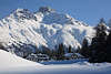 St. Moritz Berge Winter Romantik in Schnee Berglandschaft Hotelidylle